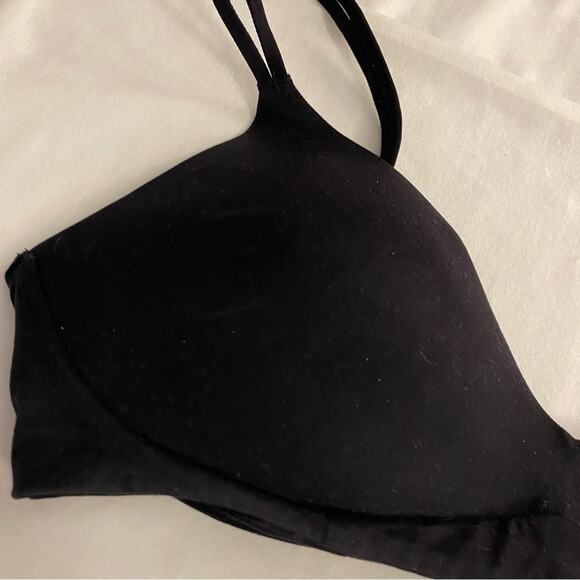 Lively Black Wireless Lightly Lined Padded T-Shirt Bra Size 34C - Picture 6 of 8